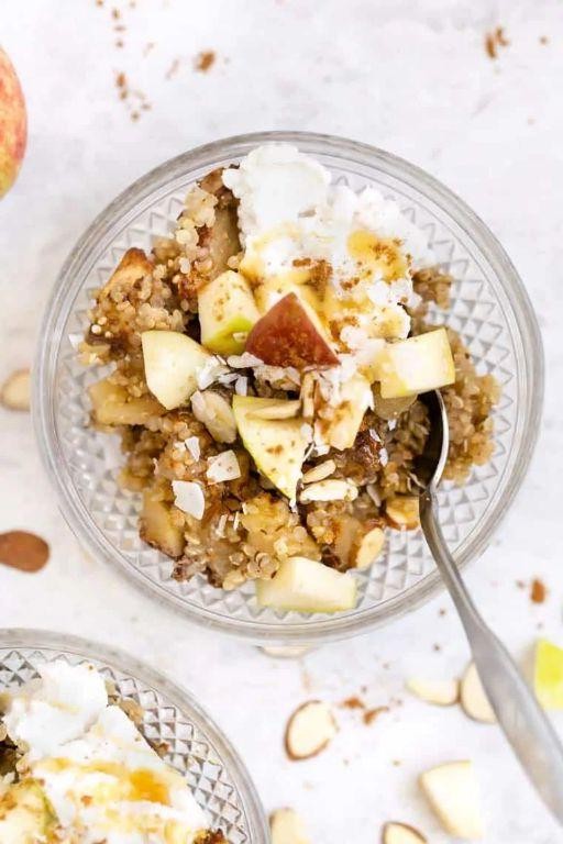 Apple Cinnamon Quinoa Breakfast Bake
