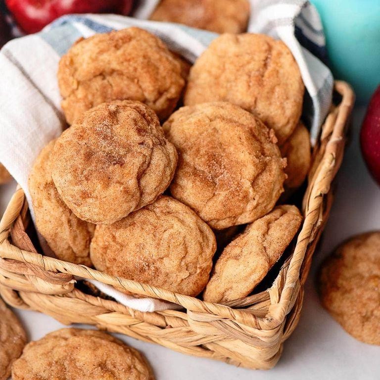 Apple Cinnamon Sugar Cookies