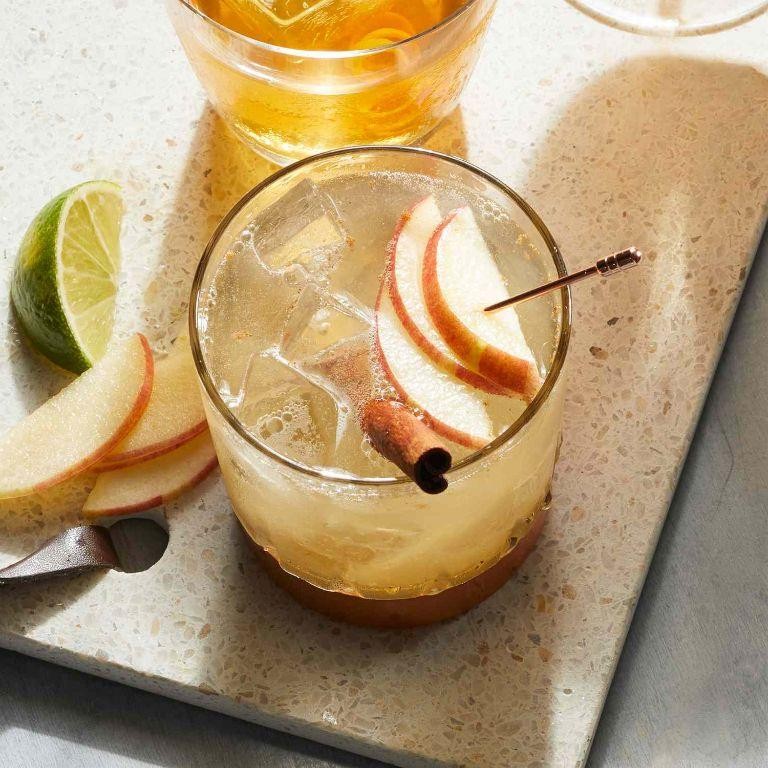 Apple Ginger Beer Mocktail