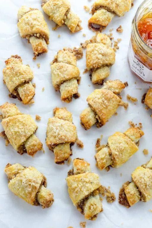 Apricot Walnut Rugelach