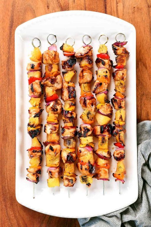 Armadillo Kebabs with Pineapple Glaze