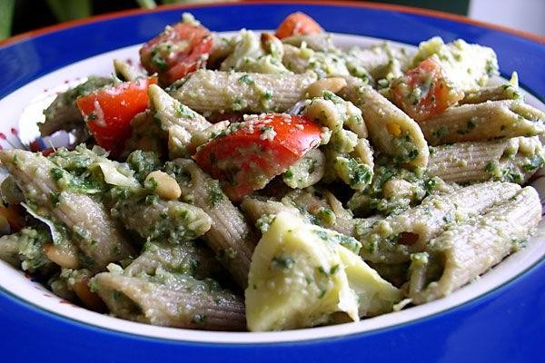 Artichoke Pesto Pasta