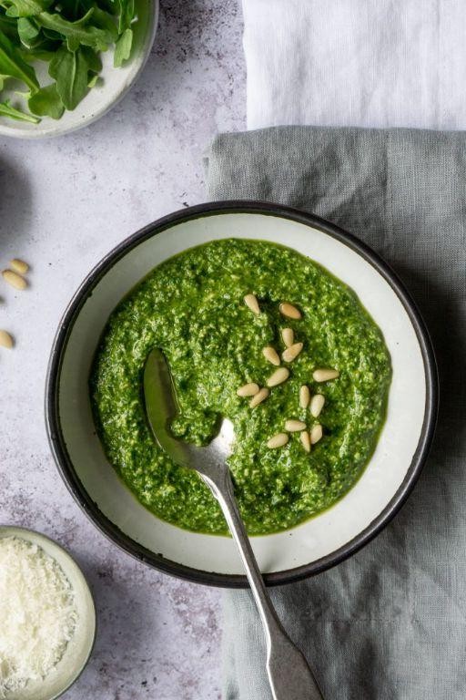 Arugula and Pine Nut Pesto