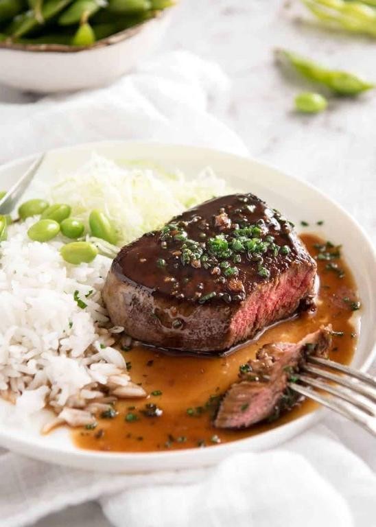 Asian Inspired Strip Loin Steak