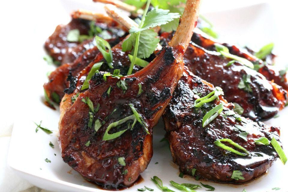 Asian Style Glazed Lamb Chops
