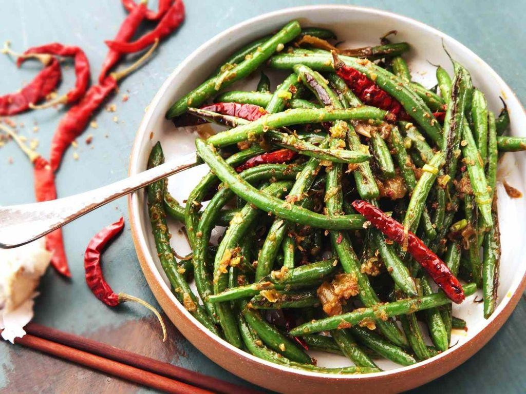 Asian Style Stir-Fried Canned Green Beans
