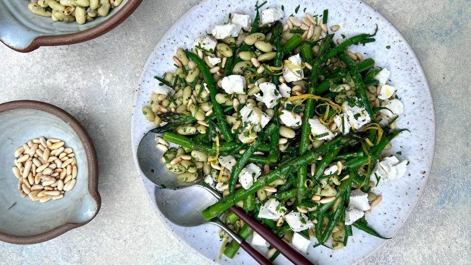 Asturian Bean Salad