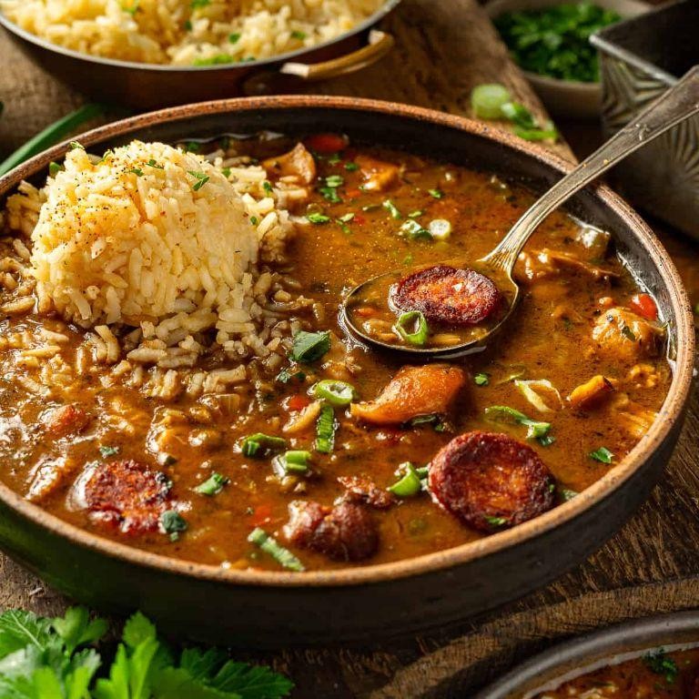 Authentic Louisiana Chicken Gumbo