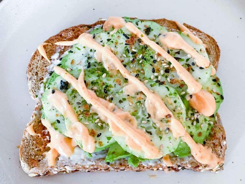 Avocado Breakfast Sushi