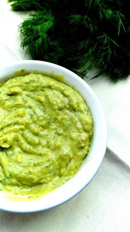 Avocado Dill Dip