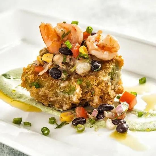 Avocado and Corn Stuffed Shrimp