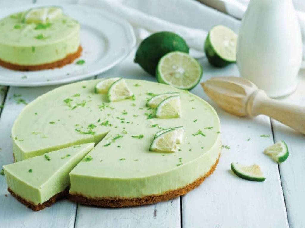 Avocado and Lime Cheesecake