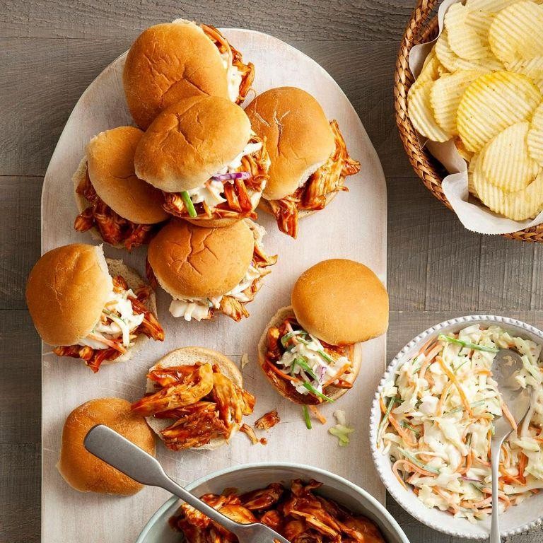 BBQ Chicken Breast Sliders