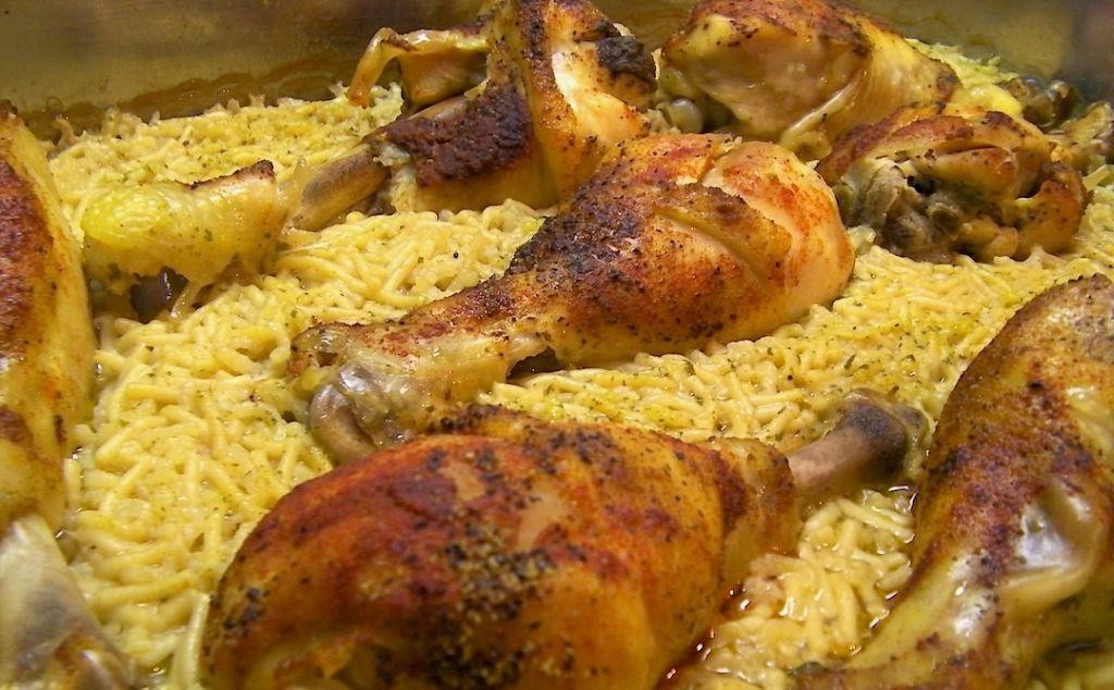 BBQ Chicken Rice a Roni Bake