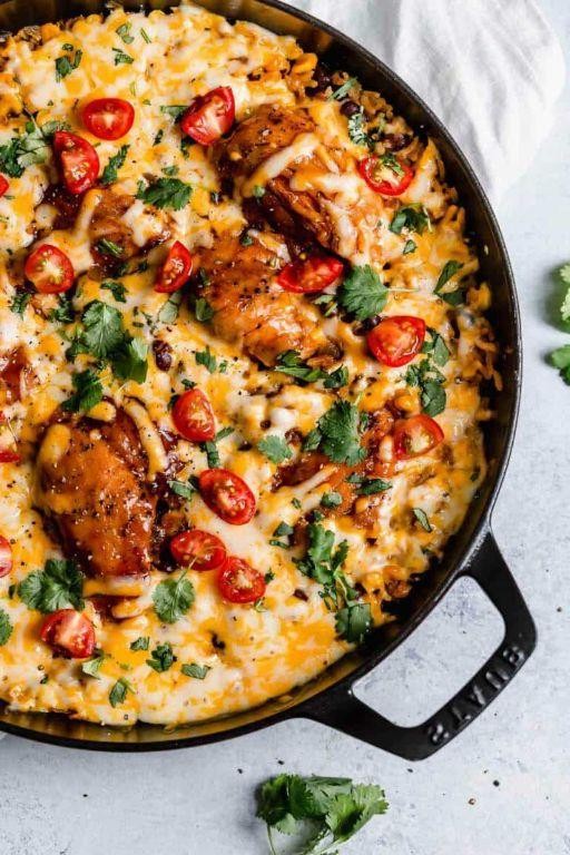 BBQ Chicken and Rice Crock Pot Comfort Food