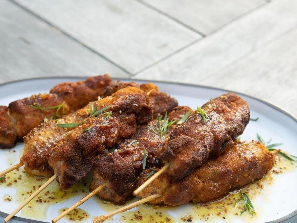 BBQ City Chicken Skewers