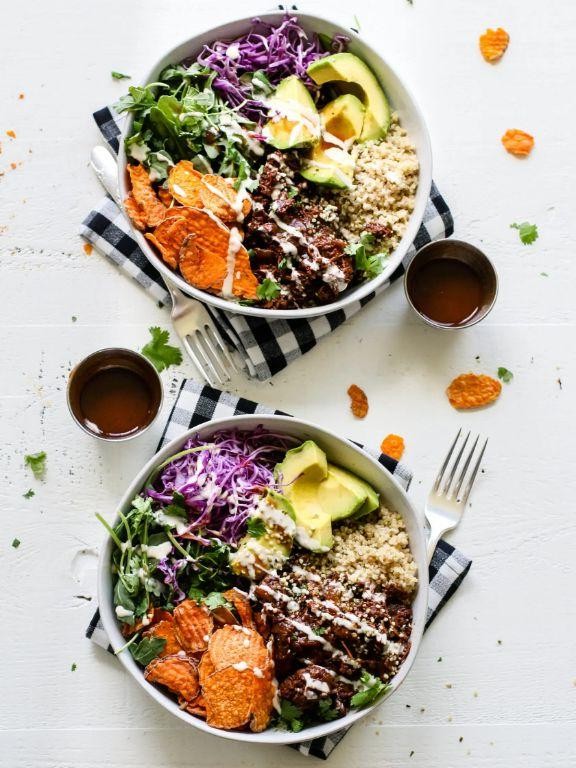 BBQ Jackfruit Buddha Bowl