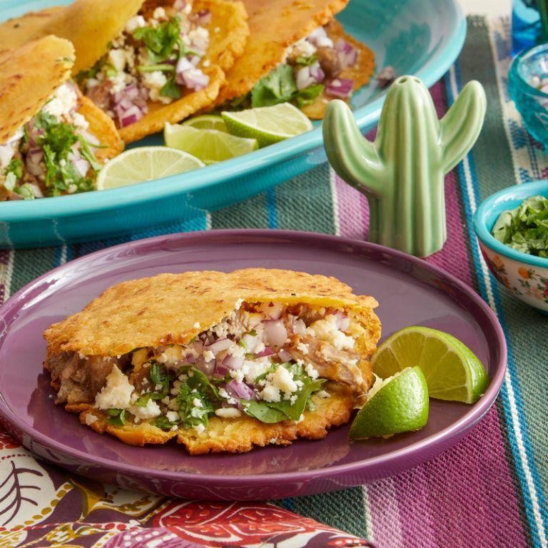 BBQ Pulled Pork Gorditas