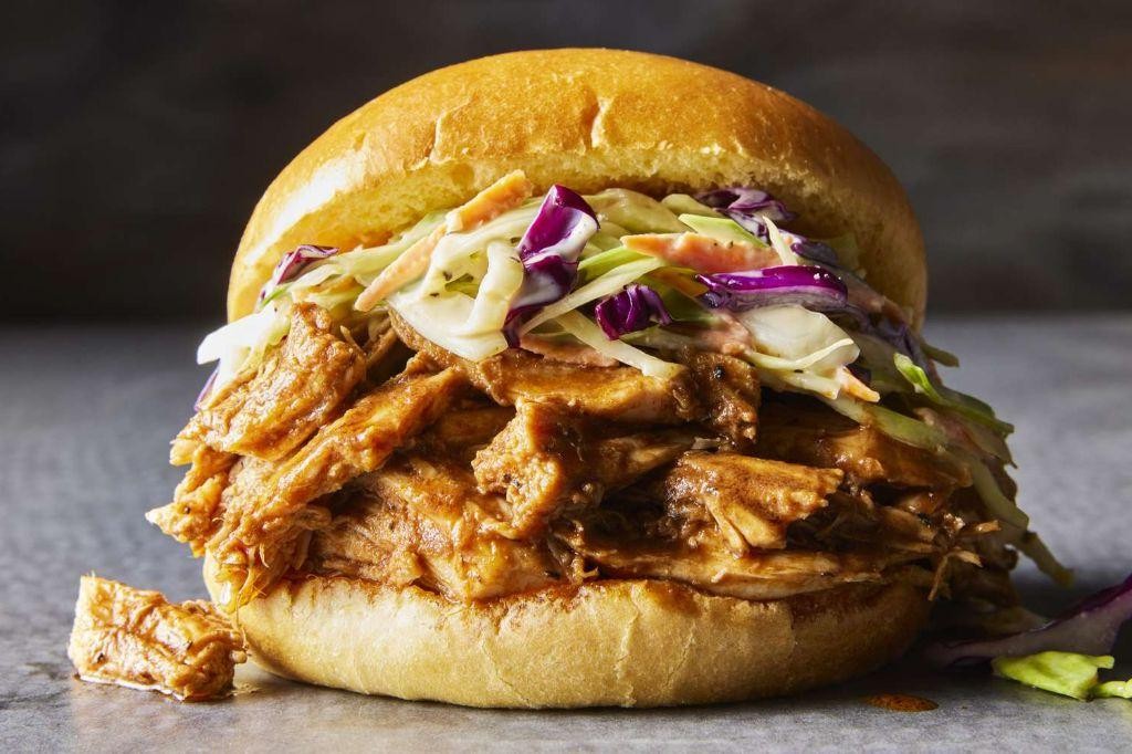 BBQ Shredded Chicken Sandwich