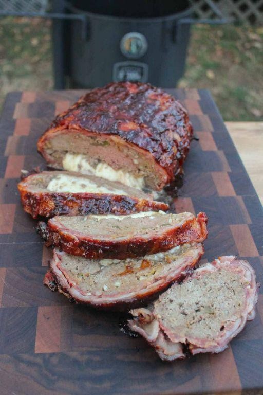 BBQ Stuffed Meatloaf