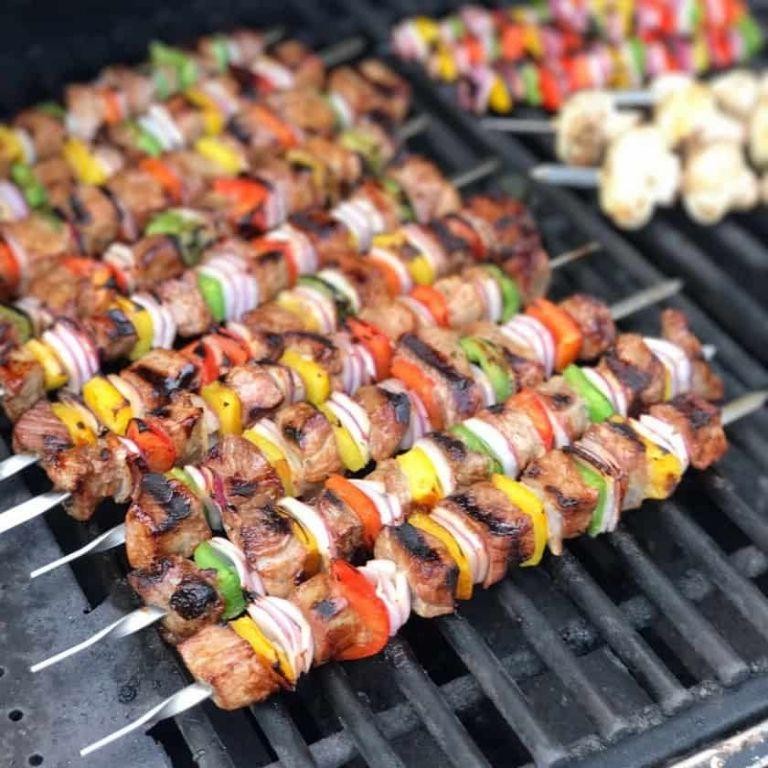 BBQ Thin Sirloin Steak Skewers