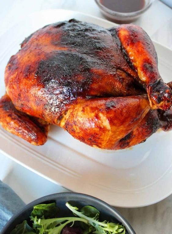 BBQ Whole Baked Chicken
