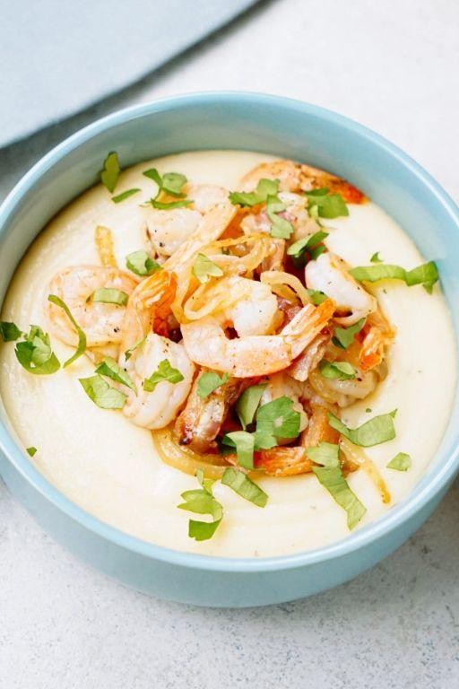 Baby Shrimp and Grits