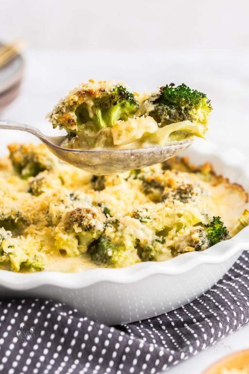 Babybel Cheese and Broccoli Bake