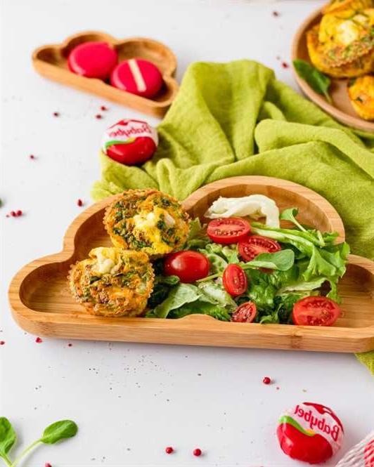 Babybel Cheese and Egg Muffins