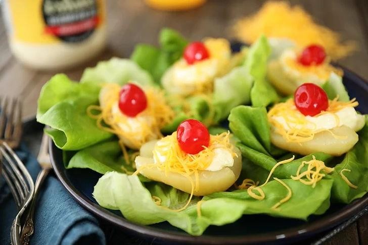 Babybel Cheese and Pear Salad