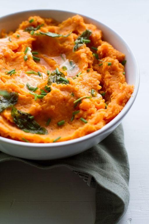 Babybel Cheese and Sweet Potato Mash