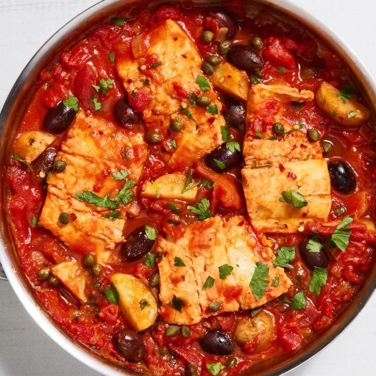 Baccala in Tomato Sauce