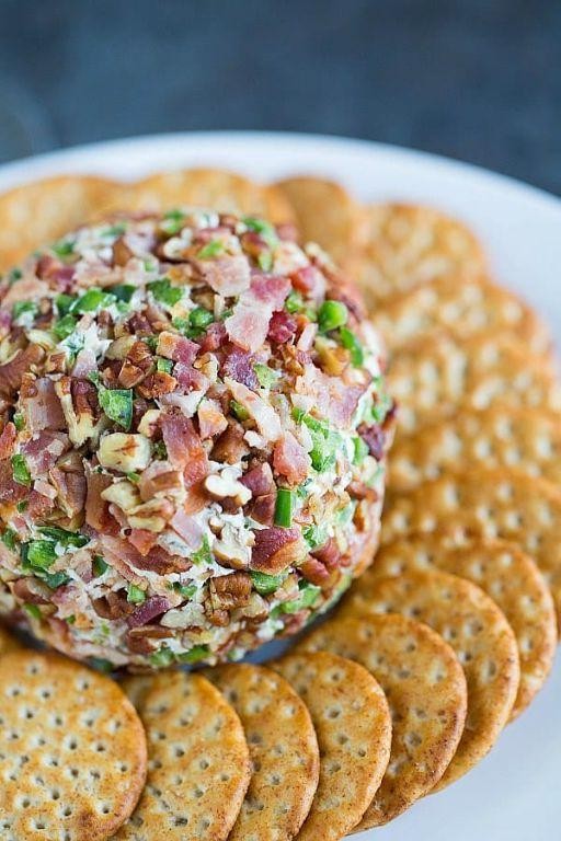 Bacon Cheese Balls Stuffed with Jalapenos