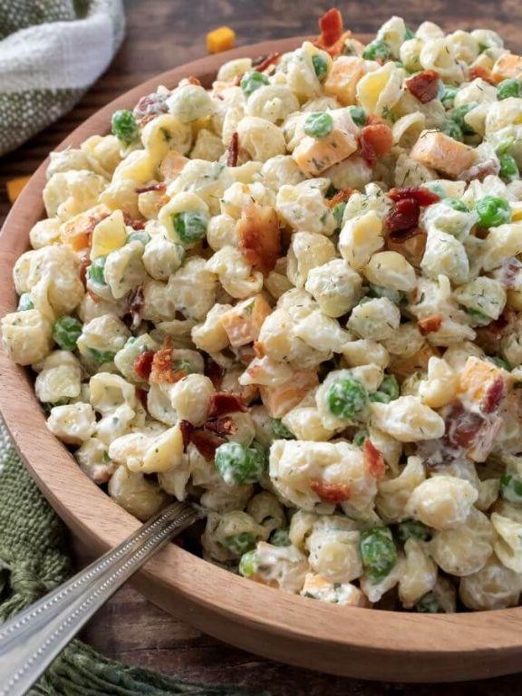 Bacon Ranch Pasta Salad