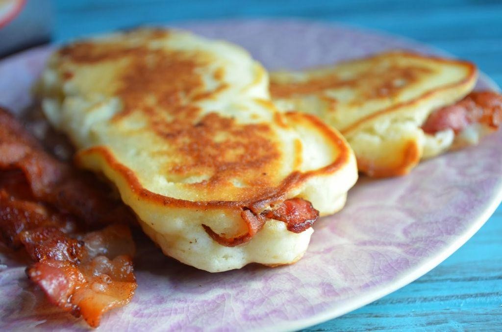 Bacon Weave Pancakes