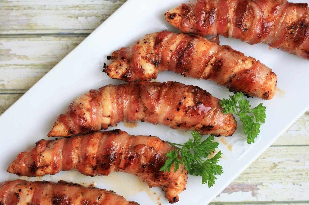 Bacon Wrapped Chicken Tenders