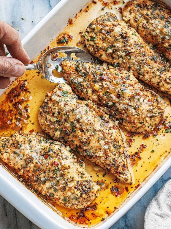 Baked Garlic Parmesan Chicken Breast