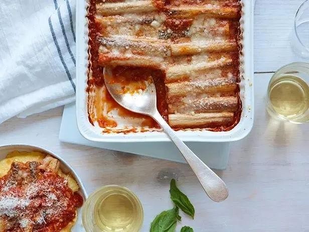 Baked Hearts of Palm with Parmesan