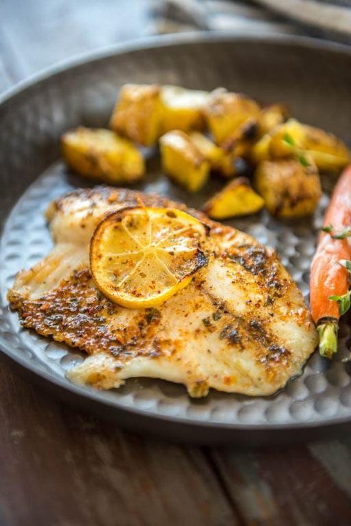 Baked Lemon Butter Tilapia