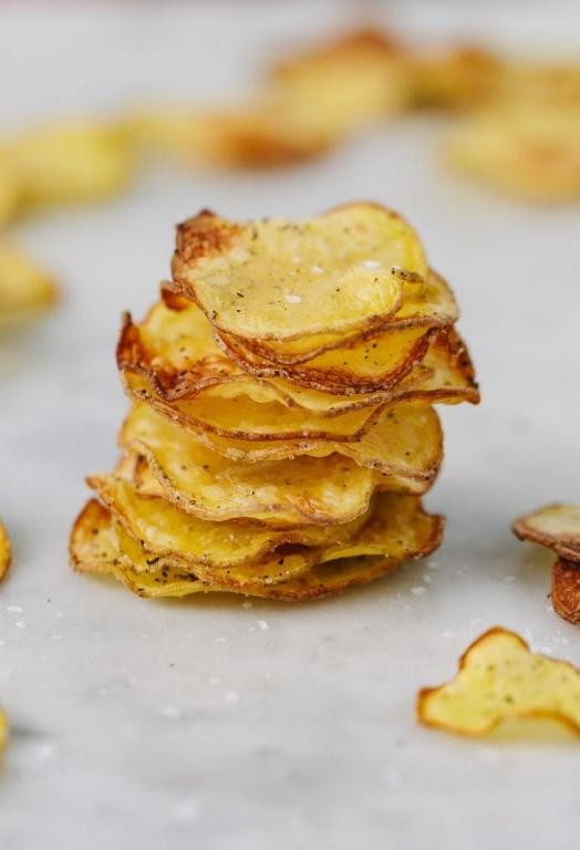 Baked Little Potato Chips