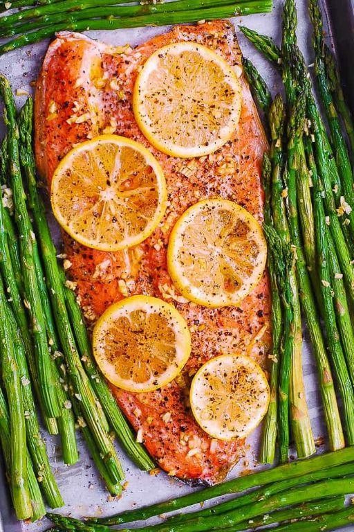 Baked Rainbow Trout with Herbs and Garlic