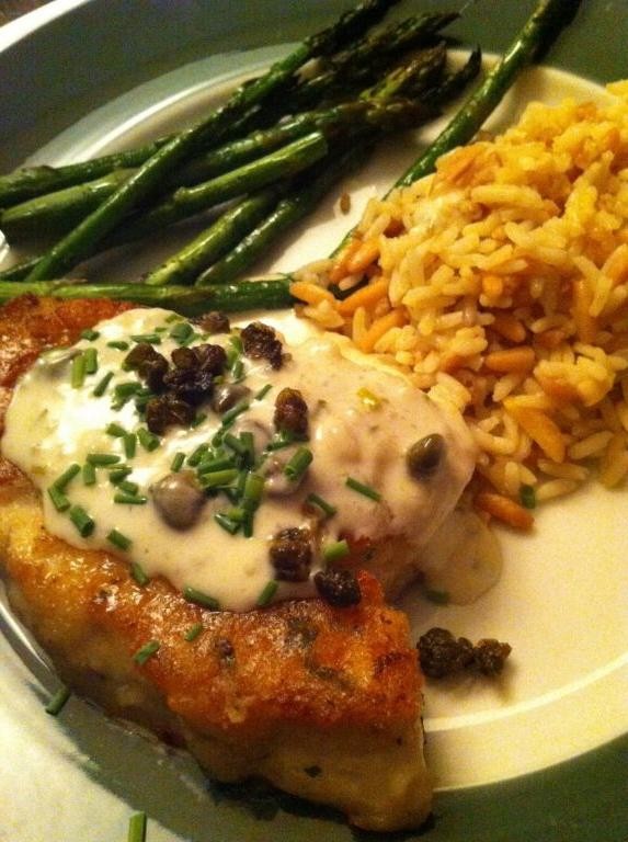 Baked Swordfish with Parmesan Crust