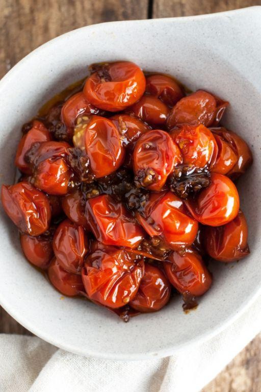 Balsamic Glazed Grape Tomatoes