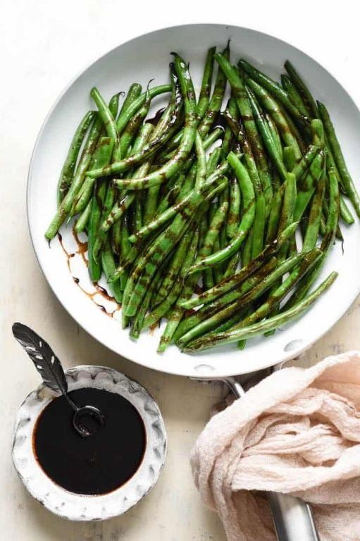 Balsamic Glazed Green Beans