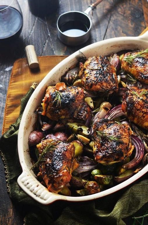 Balsamic Red Wine Chicken