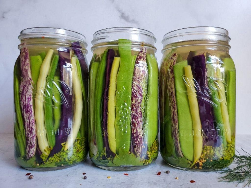 Balsamic Vinegar Dilly Beans