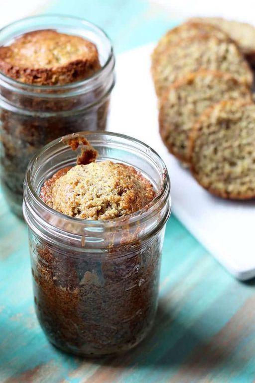 Banana Bread Cookies in a Jar