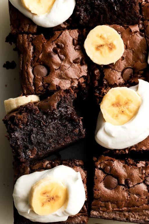 Banana Chocolate Brownies