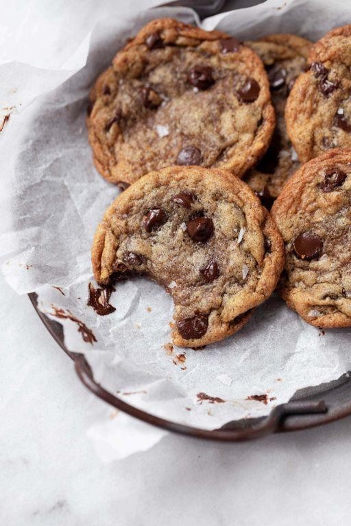 Banana Chocolate Chip Cookies