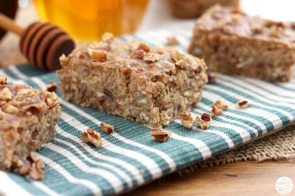 Banana Nut Granola Bars